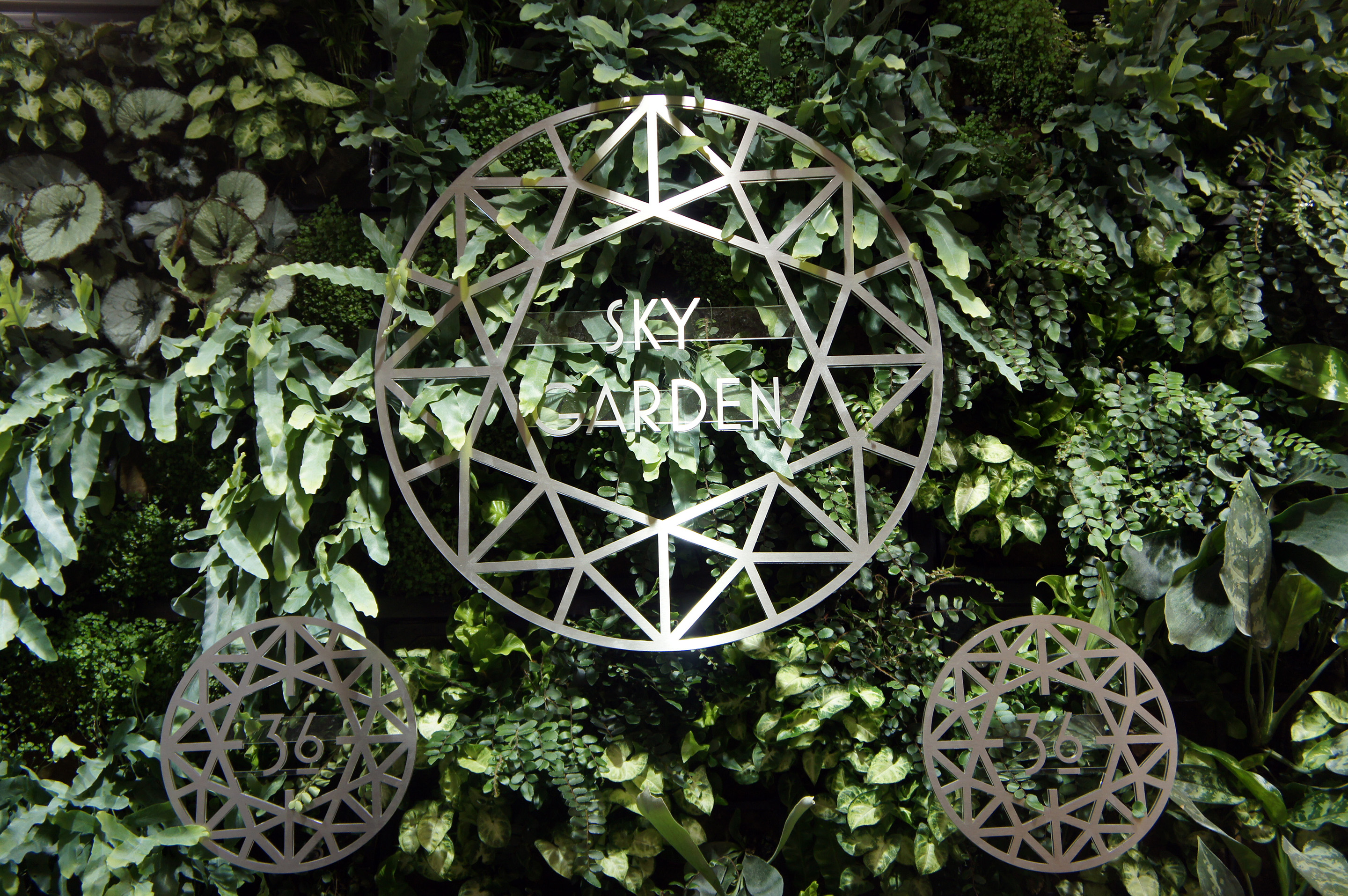 The Sky Garden reception at 20 Fenchurch Street completes