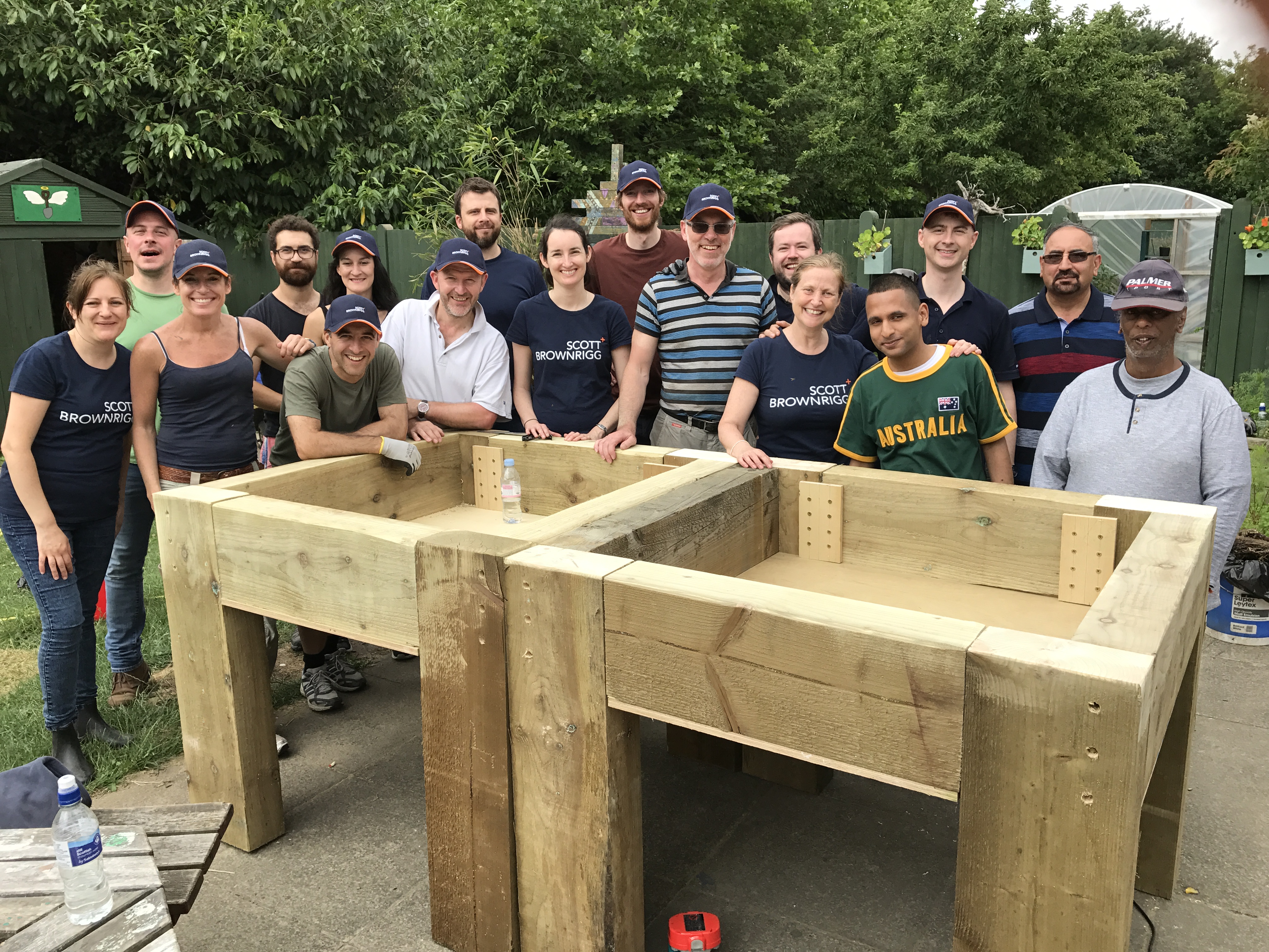 Scott Brownrigg Participate’s in Community Charity Garden...