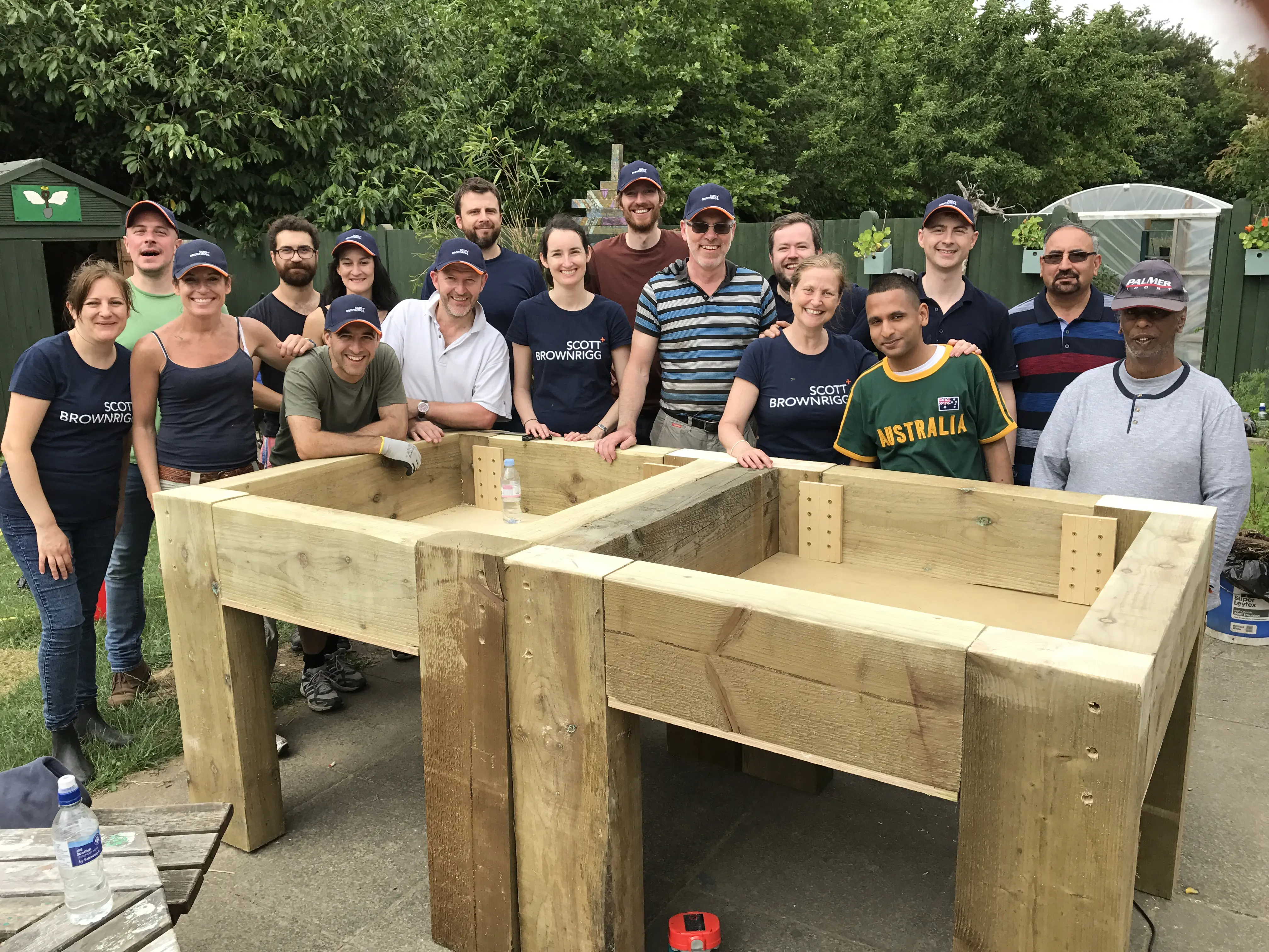 Scott Brownrigg Participate’s in Community Charity Garden...