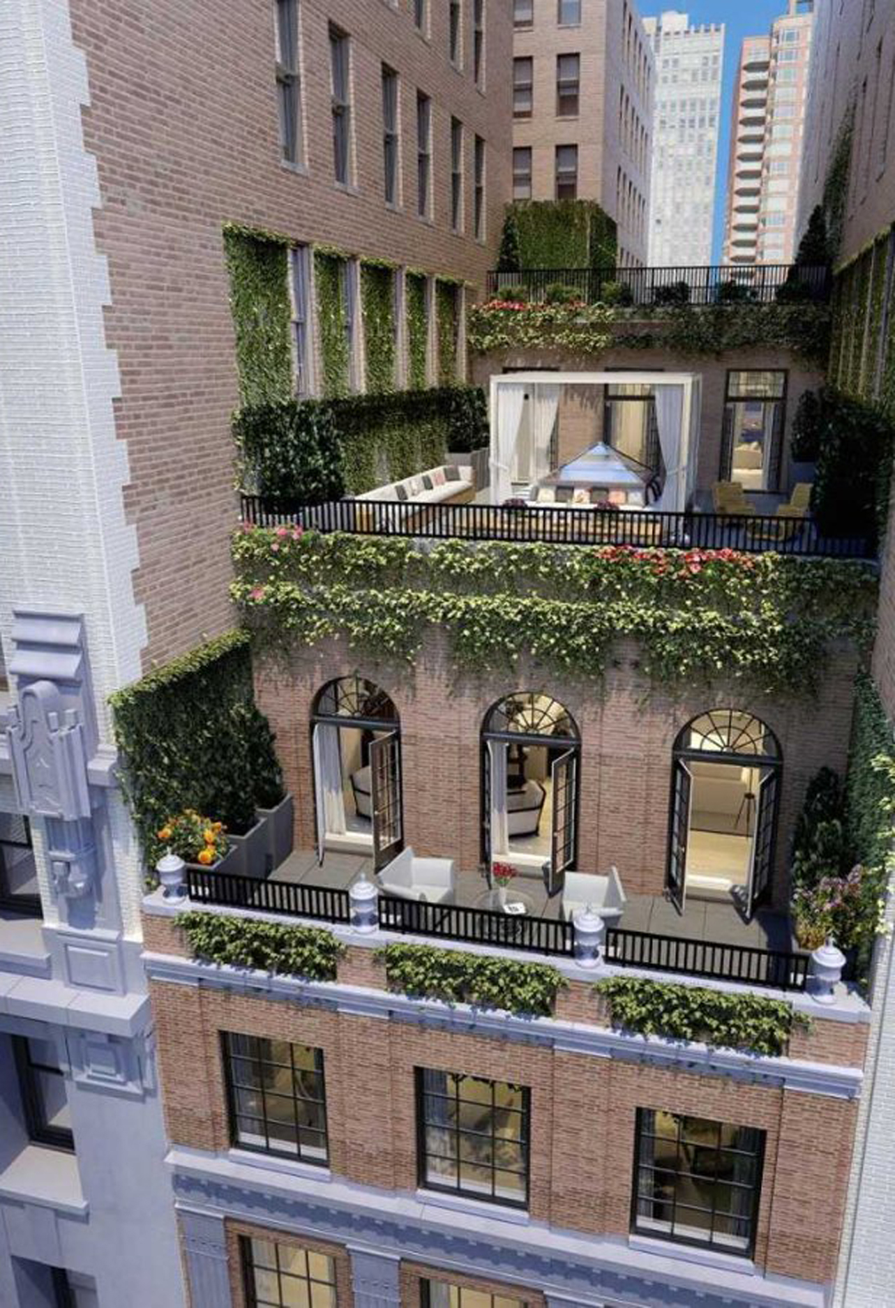 Areal Shot Of Addition