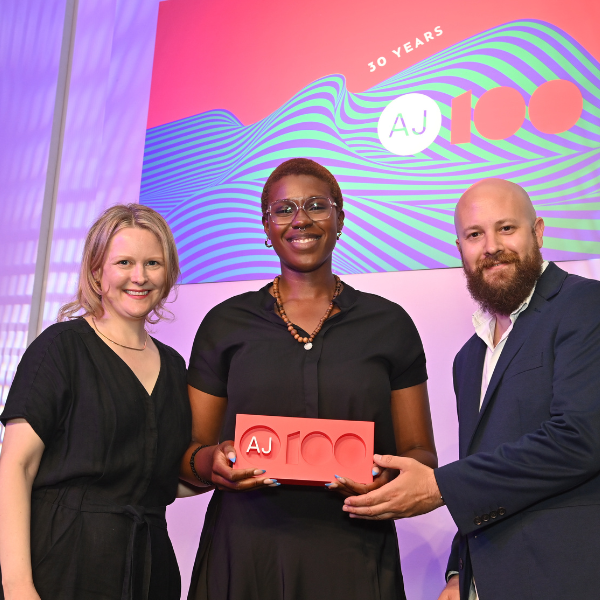 Elizabeth Akamo wins AJ100 New Talent Award