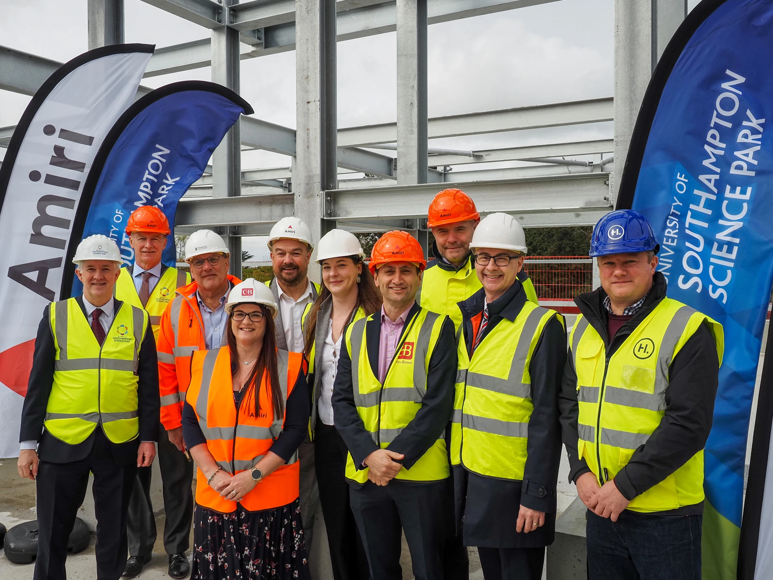 Infinity Labs tops out at Southampton Science Park